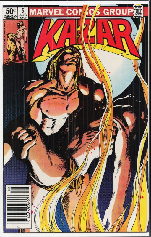 Ka-Zar the Savage #5 (1981) Ka-Zar