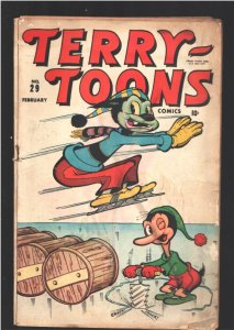 Terry-Toons #29 1945-Timely-Gandy Goose-Oscar Pig-Dinky Duck 