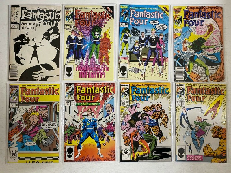 Fantastic Four comic lot 40 diff from:#248-342 (1982-90)