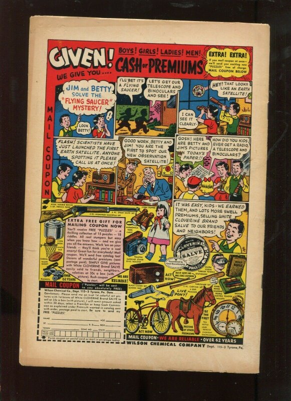 ADVENTURE COMICS #236 (4.5) CLARK KENTS SUPERDAD