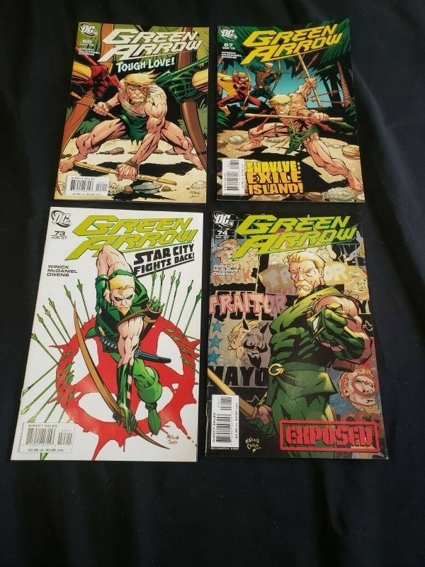GREEN ARROW 12PC (VF) BRING ON THE BAT GUY!, VS BRICK & RED HOOD 2006-08