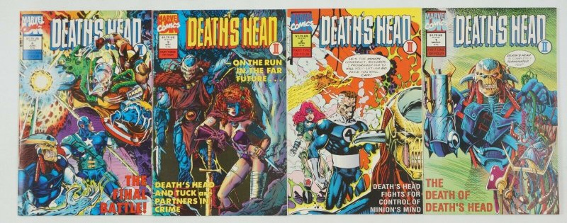 Death's Head II #1-4 VF/NM complete series - dan abnett - liam sharp marvel uk