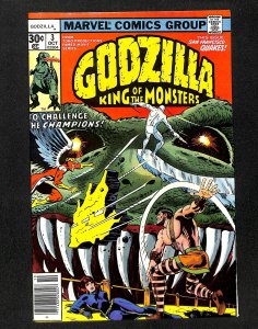 Godzilla #3 VF 8.0 Vs. The Champions Silver Surfer!