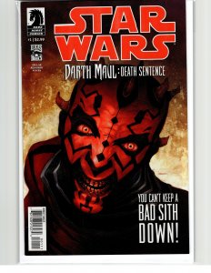 Star Wars: Darth Maul - Death Sentence #1 (2012) Star Wars