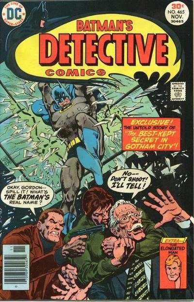 Detective Comics (1937 series) #465, VF- (Stock photo)