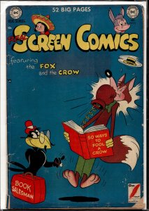 Real Screen Comics #33 (1950) The Fox and the Crow