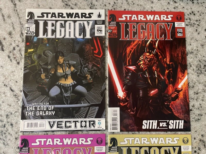 4 Legacy Star Wars Dark Horse Comic Books # 25 26 27 28 NM 1st Prints 102 MS12