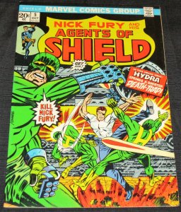 Nick Fury and his Agents of Shield #5 -1973