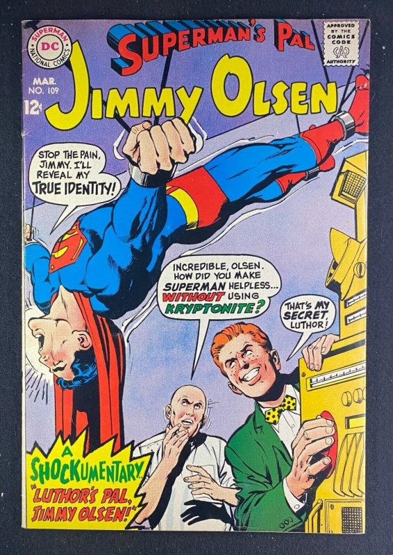 Superman's Pal, Jimmy Olsen (1954) #109 FN/VF (7.0) Neal Adams Cover