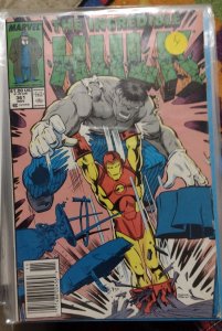 Incredible Hulk  # 361 1989 Marvel DISNEY  grey hulk joe fixit  ironman NEWSTAND