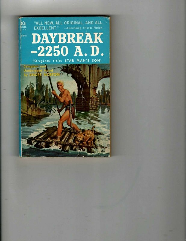 3 Books Daybreak -2250 A.D. Red Harvest She Ate Her Cake Mystery Thriller JK34