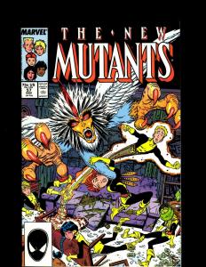 Lot of 12 New Mutants Marvel Comics #54 55 57 58 59 60 61 62 63 64 65 66 J411