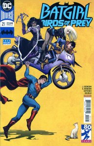 Batgirl & The Birds of Prey 21  Shirahama Variant  9.0 (our highest grade)