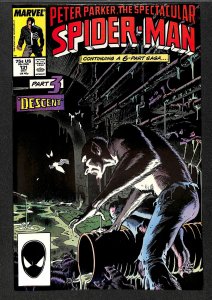 Spectacular Spider-Man #131 VF+ 8.5 Kraven's Last Hunt Part 3!