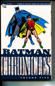 Batman Chronicles Volume 5 TPB trade