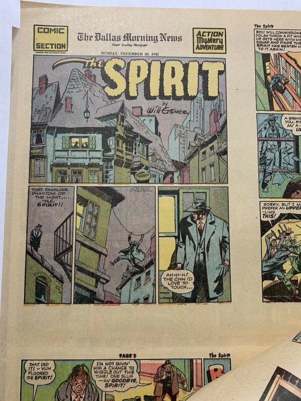 The Spirit Comic Book Section April 19 1942 - Februaury 14 1943 Complete 12 Iss