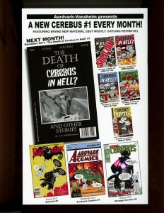 (2017) Strange Cerebus #1 - FIRST PRINTING! DR. STRANGE PARODY COVER! (9.2 OB)