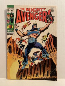 Avengers #63 Goliath Becomes Yellow Jacket- Hawkeye Becomes New Goliath