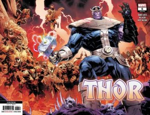 THOR #6  (2020) NIC KLEIN 2nd PRINT WRAPAROUND VARIANT W/COA MARVEL.