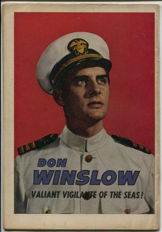 Don Winslow #67 1951-Fawcett-photo cover-3 chapter story-FN/VF