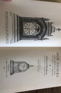 Old clocks for modern use by  WENHAM, 1951, 174p