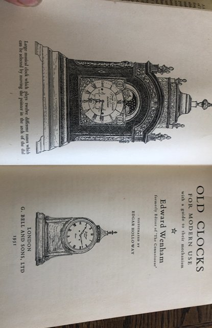 Old clocks for modern use by  WENHAM, 1951, 174p