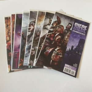 Siege Embedded 1-4 Siege 1-4 Plus 6 One Shots Lot Run Set Near Mint Nm Marvel