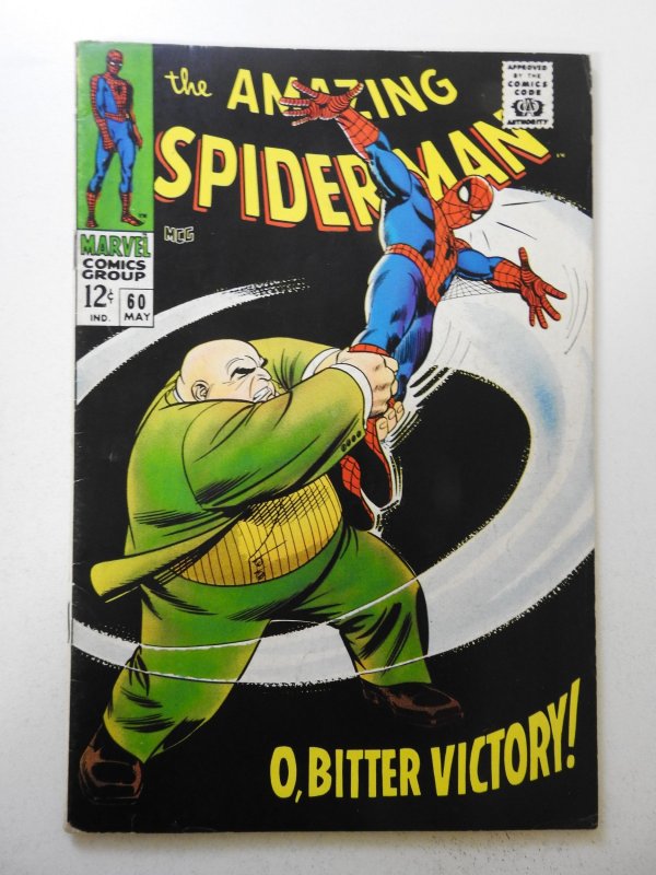 The Amazing Spider-Man #60 (1968) FN Condition! stain bc