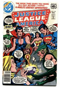 JUSTICE LEAGUE OF AMERICA #161  1978-ZATANNA-DC comic book