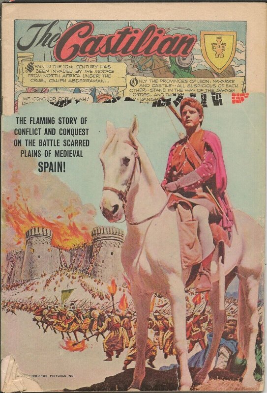 Castilian Movie Classics #401 ORIGINAL Vintage 1964 Dell Comics Photo Cover