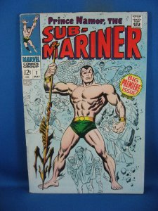 SUB MARINER 1 F VF 1968 MARVEL FIRST ISSUE