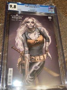 Knight Terrors Ravager 2, Natalie Sanders 1:25 Variant  Cover, CGC Graded 9.8
