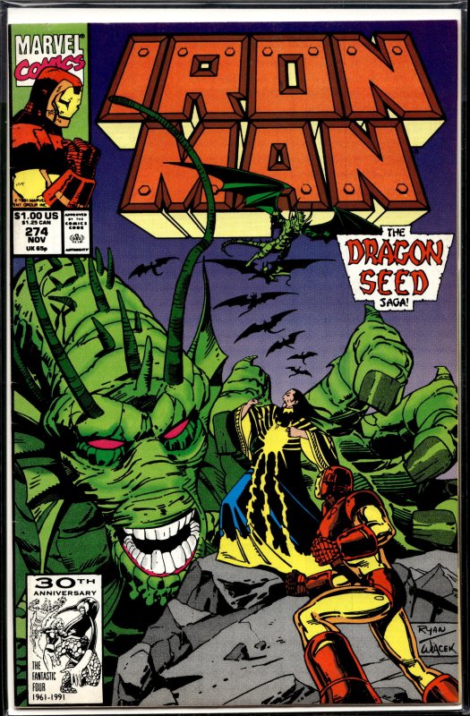 Iron Man #274 (1991) Iron Man