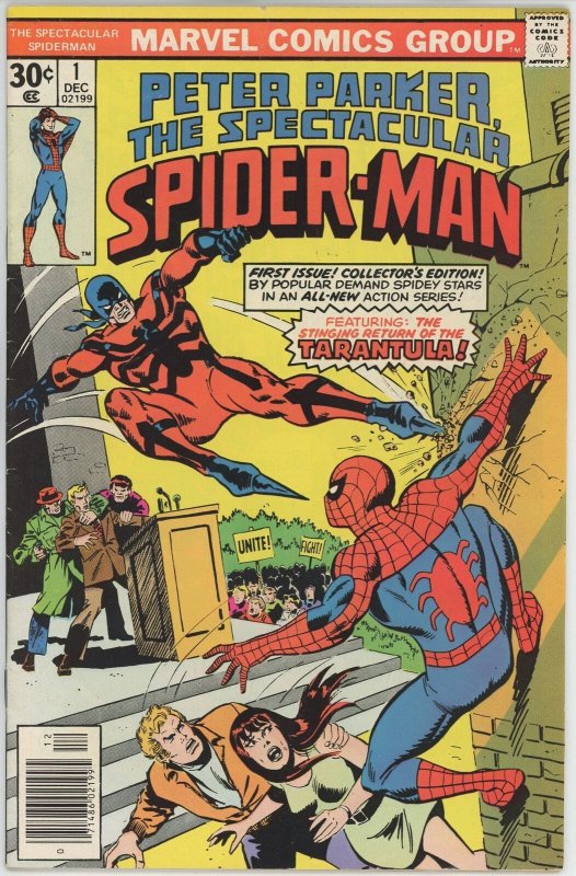 Spectacular Spider-Man #1 (1976) - 6.5 FN+ *1st Appearance Lightmaster*