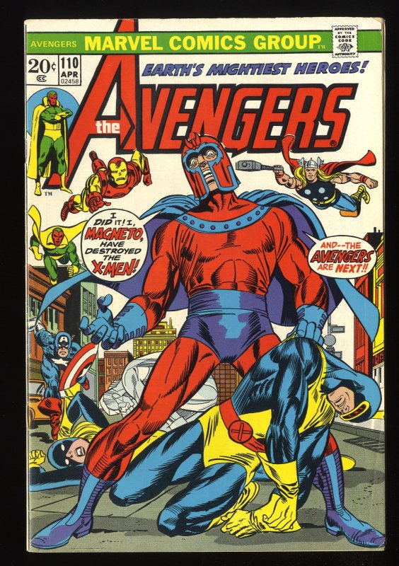 Avengers #110 VG+ 4.5 Marvel Comics Thor Captain America