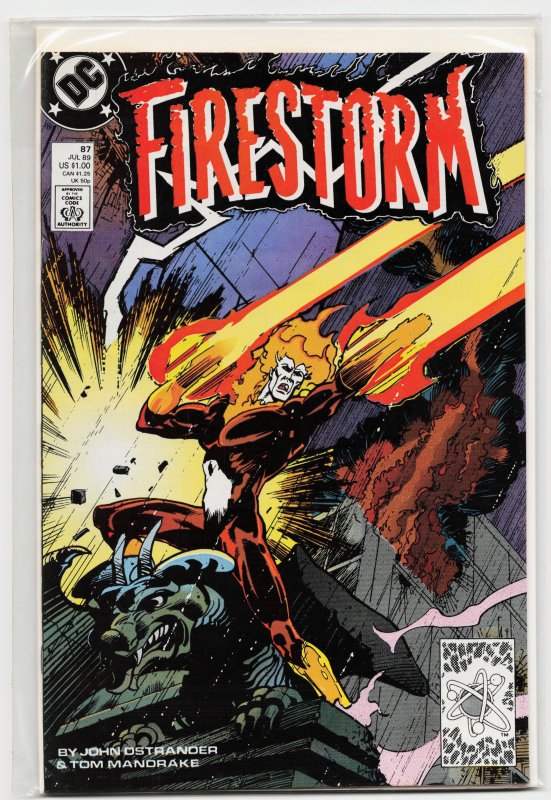 Firestorm, the Nuclear Man #87 (1989) Firestorm