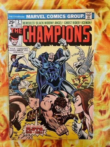 The Champions #2 (1976) - VF-