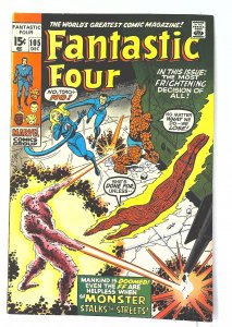 Fantastic Four (1961 series)  #105, Fine- (Actual scan)