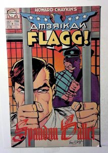Howard Chaykin's American Flagg #3 (1988) First Comics 1st Print Comic Book