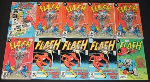 Vintage DC Copper Age Flash 50pc High Grade Comic Lot JLA