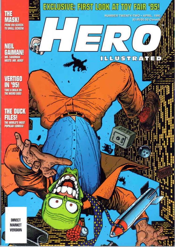 Hero Illustrated #22 VF/NM; Warrior | save on shipping - details inside