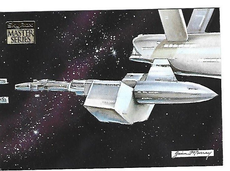 1993 Skybox Star Trek Master Series #63 S.S. Botany Bay