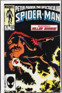 The Spectacular Spider-Man #102 (1985) Spider-Man