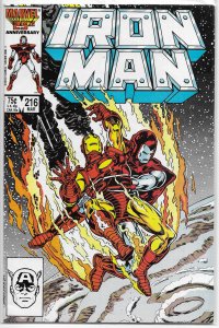 Iron Man   vol. 1  #216 FN