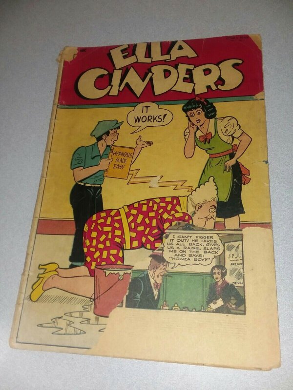 Ella Cinders v1 #4 comics revue 1948 St Johns Publishing Golden Age Humor strip
