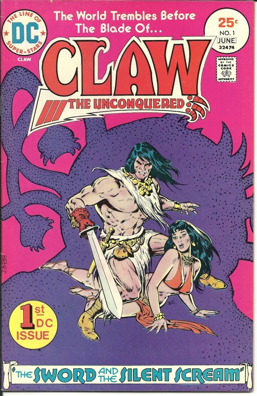 Claw the Unconquered #1 (1975)