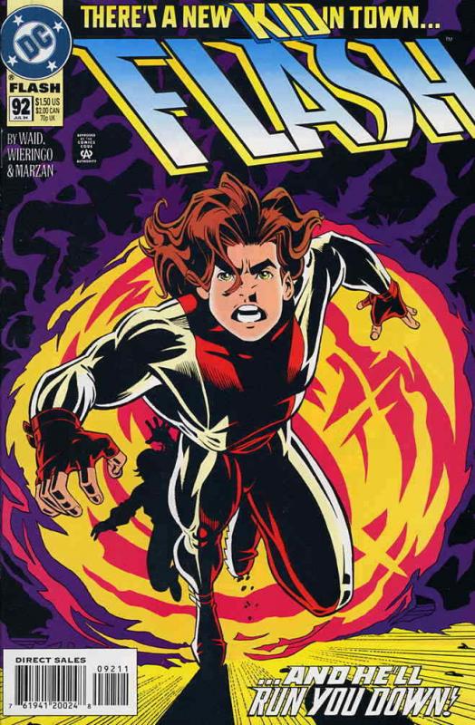 Flash (2nd Series) #92 VF/NM; DC | save on shipping - details inside