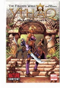 Ythaq: The Forsaken World #1 Variant Cover (2008)