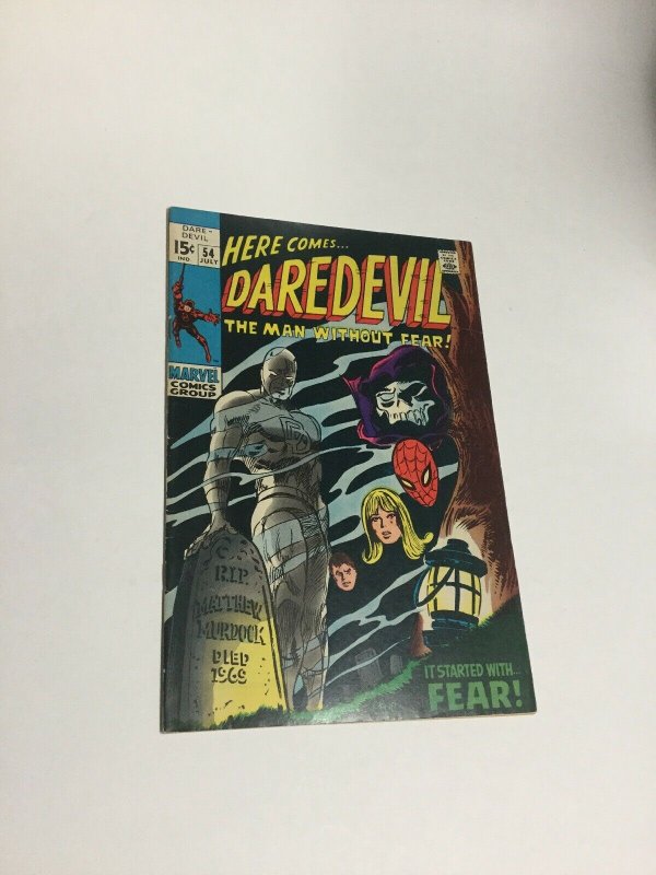 Daredevil 54 Vf Very Fine 8.0 Marvel Comics Silver Age