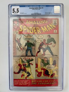 The Amazing Spider-Man #4 Cgc 5.5 (1963)